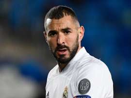 Benzema se remet bien de sa blessure. AFP