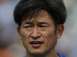 Miura's lengthy career continues. GOAL