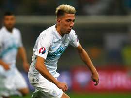 Kevin Kampl sous le maillot de la Slovénie lors de l'Euro-2016. Goal