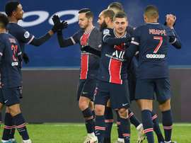 Verratti revient bien, Di Maria a rejoué : le onze s'affine pour Barcelone. AFP