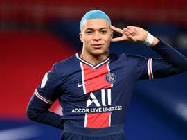 Les retrouvailles entre Mbappé et son formateur. afp