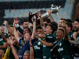Quantos milhões o Palmeiras ganhou com títulos de Copa do Brasil, Libertadores e Paulista? AFP