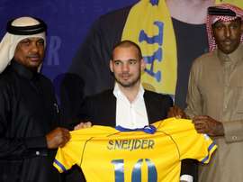 Sneijder est venu avec de belles intentions au Qatar. Goal