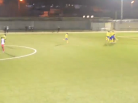 Goalie scores stoppage-time winner. Twitter/HaringeyBoroFC