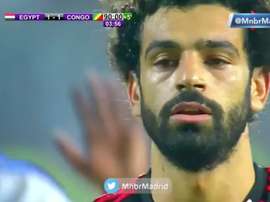 Salah llevó la locura a todo Egipto con su decisivo tanto. Captura