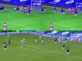 Chilwell marcó un gol y dio una asistencia. Capturas/DAZN