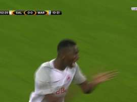 Salzbourg a aussi inscrit 2 buts à domicile. Capture/beINSports