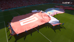 El gran homenaje a Eriksen en el Dinamarca-Bélgica