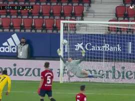 Ilaix marca o seu primeiro gol com a camisa do Barça. Captura/MovistarlaLiga