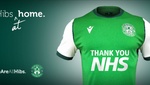 El homenaje del Hibernian escocés a la sanidad británica