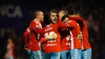 Con goles de un debutante y del portero, el Lugo se impone al Sporting