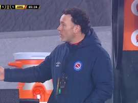 Gallardo y Milito se enfrentaron. Twitter/Libertadores