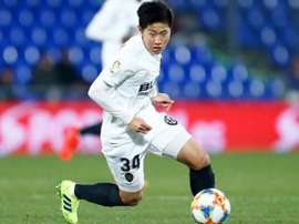 Un ancien capitaine de Valence met en garde Kangin Lee. EFE