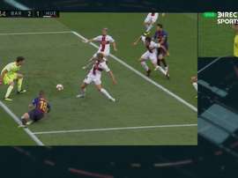 La malchance de Pulido. Twitter/DIRECTVSports