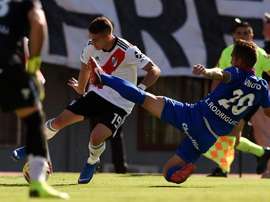 Tigre muere en la orilla del río de la Plata. Twitter/RiverPlate
