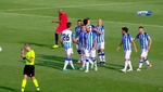 La Real golea a la SD Huesca en su primera toma de contacto