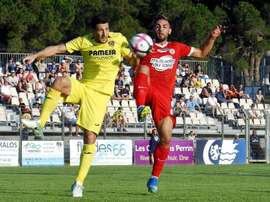 El Villarreal volvió a empatar a uno. Twitter/MontpellierHSC