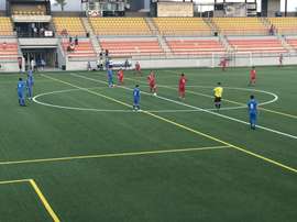 1-1 entre Estepona y El Palo. Twitter/ElPaloFC