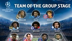 La UEFA anuncia el once ideal de la fase de grupos de la Champions