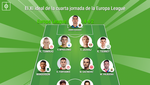El once ideal de la cuarta jornada de la Europa League