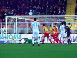 El Lecce venció al SPAL. Twitter/spalferrara