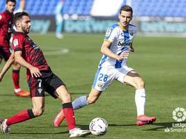 El Leganés le ganó al Mirandés. LaLiga