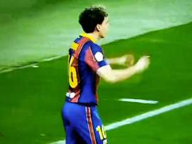 El Barça B venció por la mínima al Lleida. Captura/Footters/Archivo