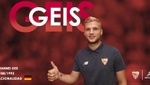 Las primeras palabras de Geis como sevillista