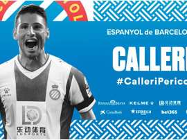 Calleri, séptima incorporación del Espanyol este verano. Twitter/RCDEspanyol