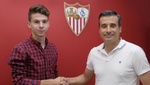 El sevillista Jose María del Amo será baja tres semanas