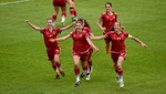 España, a un empate de la fase final tras golear a Rusia
