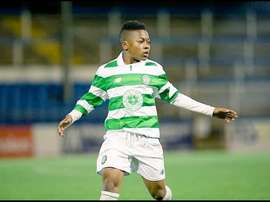 Karamoko Dembélé a laissé sa première marque à Glasgow. Twitter