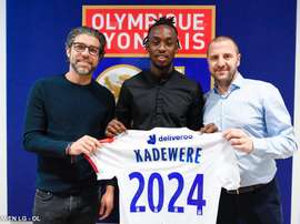 Tino Kadewere à l'OL, c'est fait. Twitter/@OL