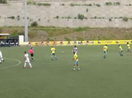 Reparto de puntos en Gran Canaria. Captura/Footters