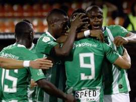 Atlético Nacional sonríe ante su gran rival. Twitter/Nacionaloficial