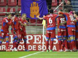 El Numancia ya mira hacia arriba. LaLiga