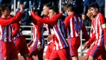 El Atleti supera los octavos sufriendo ante un Sevilla que jugó con 9 una hora