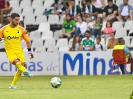 Luca Zidane fue protagonista en la victoria del Racing. RacingClub