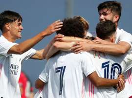 El Madrid se enfrenta al United en la UEFA Youth League. RealMadrid