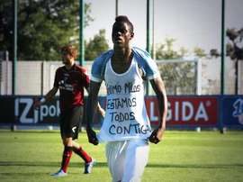 La estética de Tounkara recuerda a la de Balotelli. Twitter