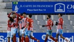 El Lugo gana con contundencia el derbi gallego ante el Compostela
