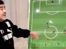 Maradona a fait un discours qui est maintenant viral. Instagram/maradona