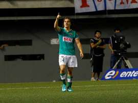 Marcos Pol, en un partido con Audax. Twitter