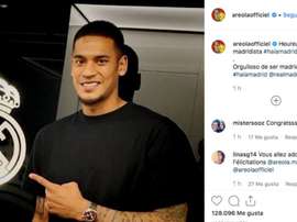 Areola published a message on Instagram after signing for Real Madrid. Instagram/areolaofficiel