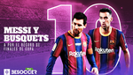Messi y Busquets, a por el récord de finales de Copa