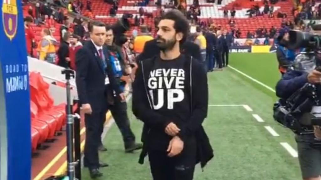 mohamed salah never give up