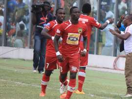 Asante Kotoko's team bus was involved in a serious car accident. @AsanteKotoko_SC