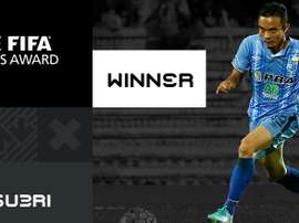 Mohd Faiz Subri, Puskas 2016. FIFA