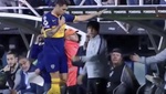 Zárate se tocó el escudo de Boca ante los insultos