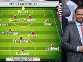 O time dos sonhos da diretoria do United. Mirror/AFP